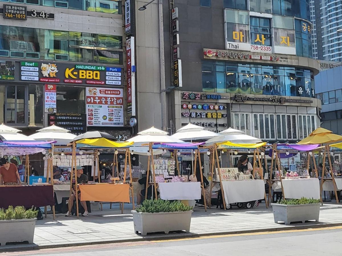 Elbon The Stay Haeundae Beach Ocean View Busan Exterior photo